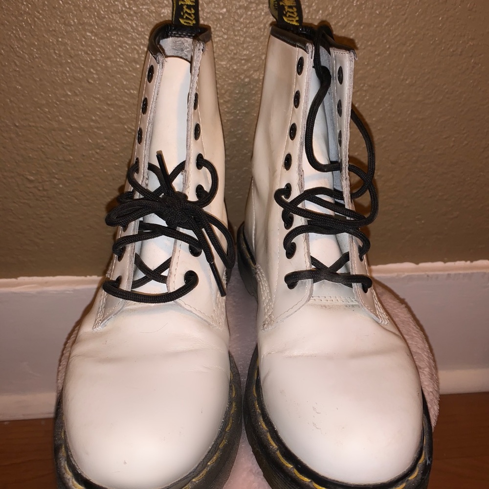 White doc martens